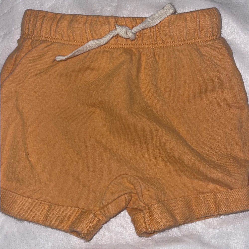 By Little Co. Kids Peachy Orange Shorts